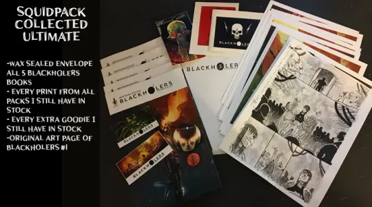BLACKHOLERS ALL ISSUES COLLECTED ULTIMATE SQUID PACK