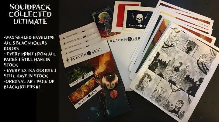BLACKHOLERS ALL ISSUES COLLECTED ULTIMATE SQUID PACK