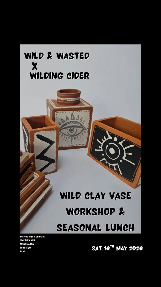 Wilding Cider wild clay workshop & seasonal lunch