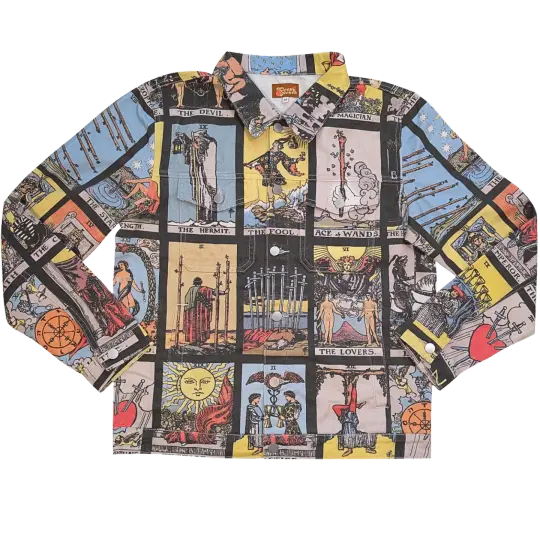Tarot Card Denim Jacket