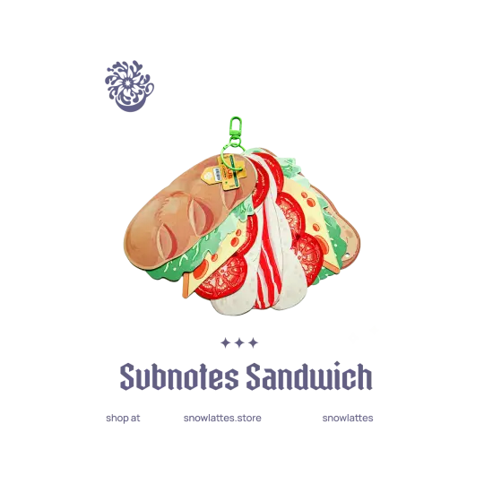 Subnotes Sandwich Memopad 🌯