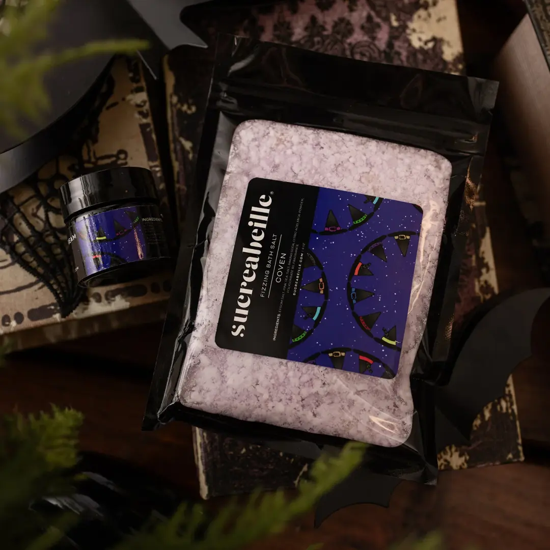 🎁 Coven Fizzing Bath Salt and 1oz Buttercream Lotion *Retires October 31st (100% off)