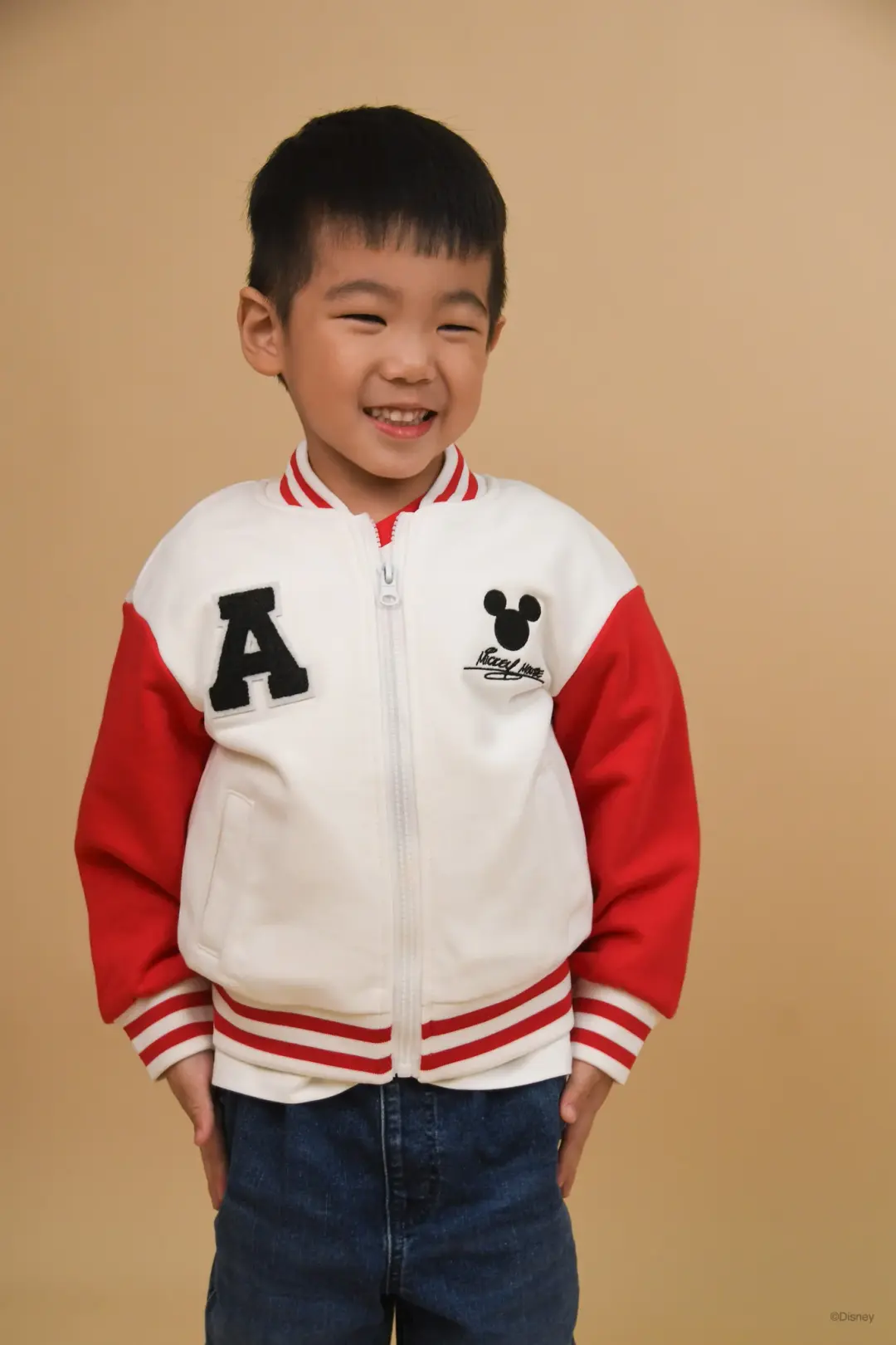 Bomber Jacket - Red Mickey