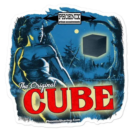 The Original CUBE Vinyl Sticker | Available in 3 Sizes!