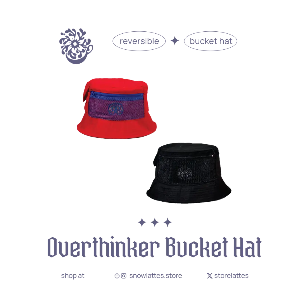 [🇺🇸US ONLY] Overthinker Bucket Hat