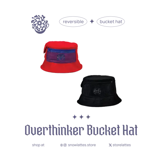 Overthinker Bucket Hat
