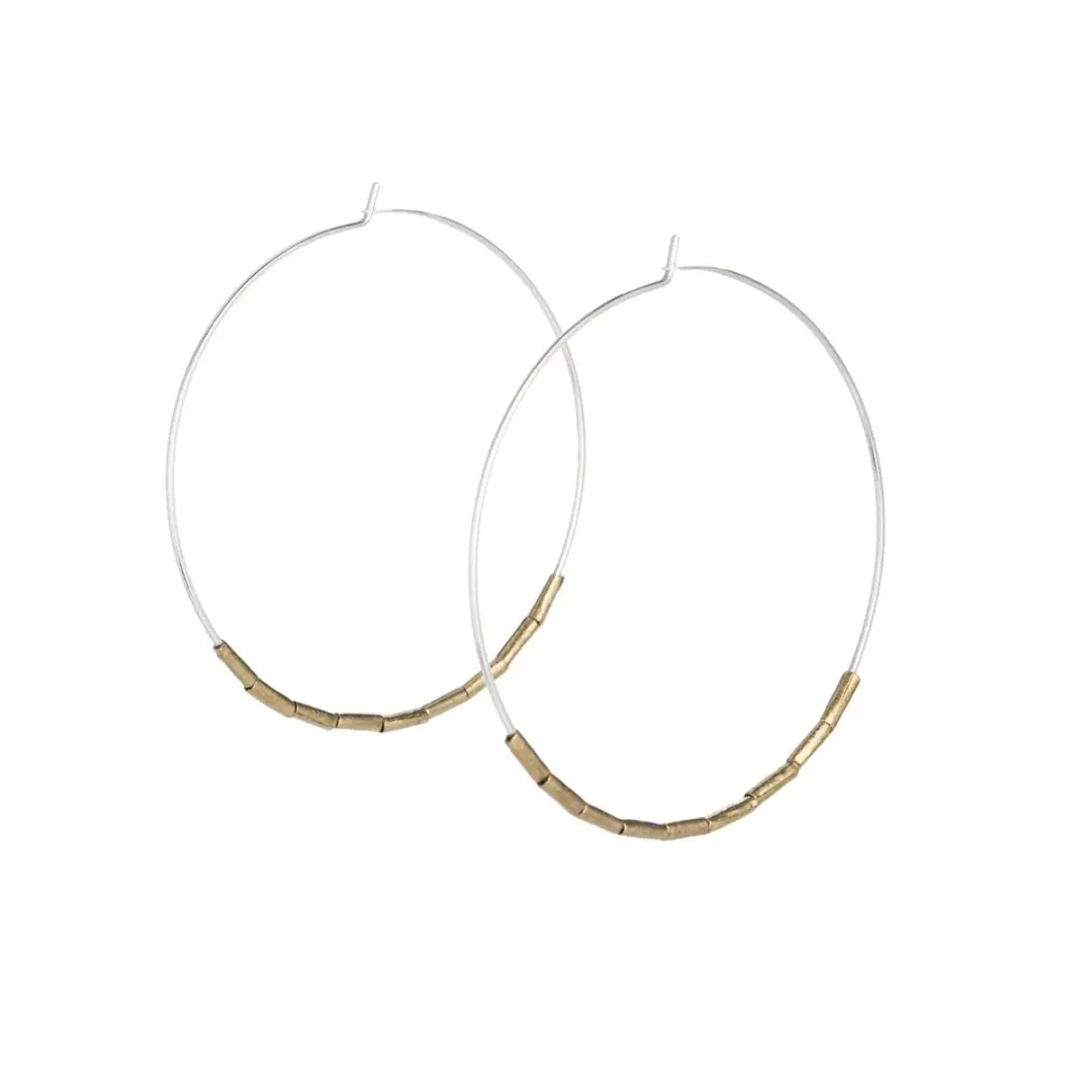 Recast Uusi hoop earrings