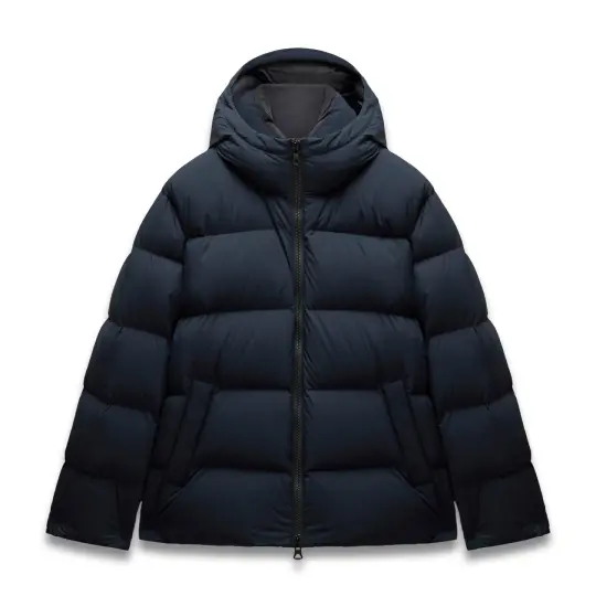 Matte Ripstop Franchise Hooded Down Jacket