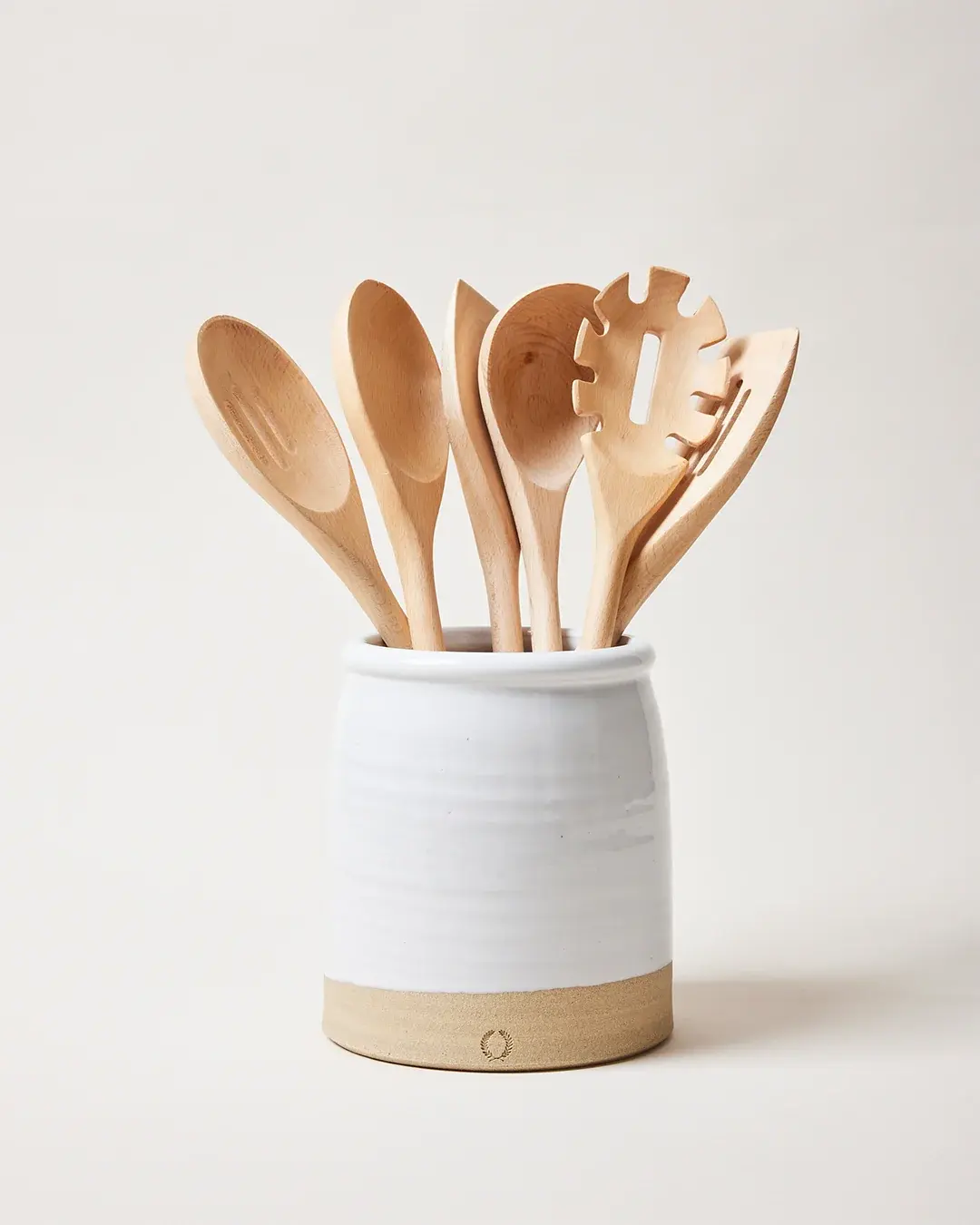 Beehive Crock + Essential Kitchen Utensils Set