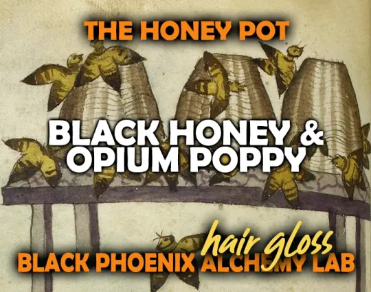 Black Honey and Opium Poppy Hair Gloss