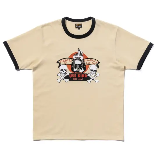 MILITARY TEE / USS KIDD