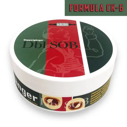Doppelgänger Dbl SOB Artisan Shave Soap | Ultra Premium Formula CK-6 | Homage To A Fresh, Nostalgic, 90's Classic! | 4oz