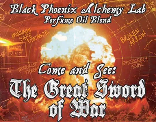 The Great Sword of War Perfume Oil