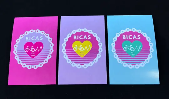 BICAS Heart Postcard
