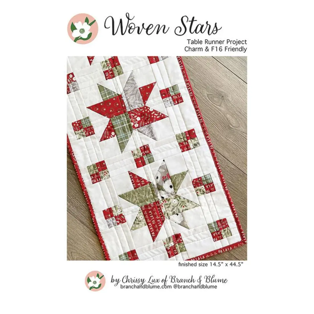 Woven Stars Table Runner