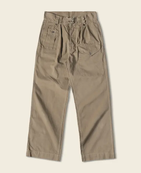 1943 British Army KD & JG Gurkha Bermuda Pants - Khaki