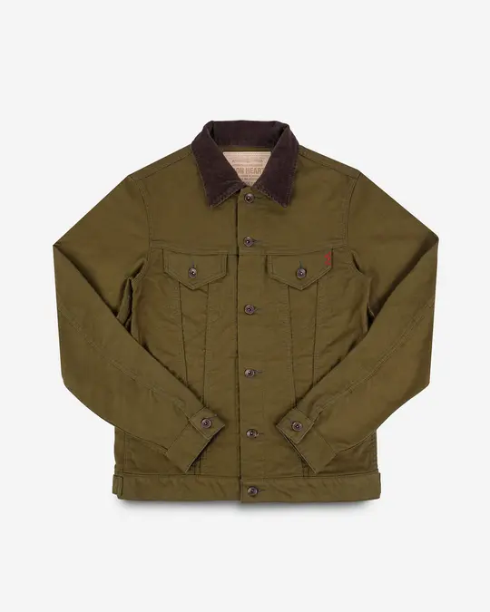12oz Whipcord Modified Type III Jacket - Olive Drab Green