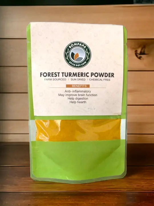 Turmeric chemical-free & GMO-free whole or powder