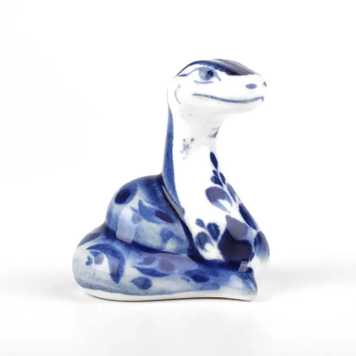 Small Ceramic Snake Figurine