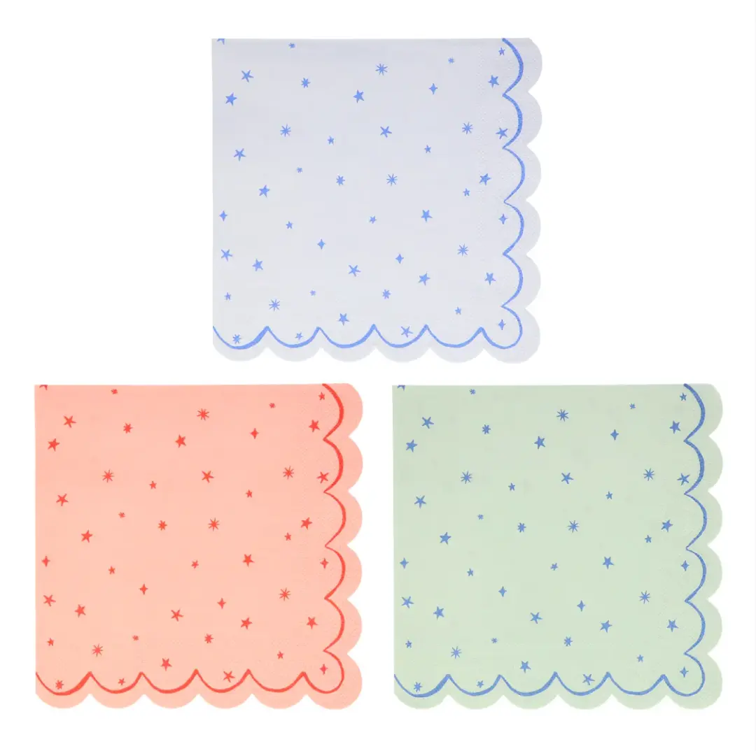 Star Pattern Small Napkin