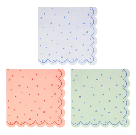 Star Pattern Small Napkin