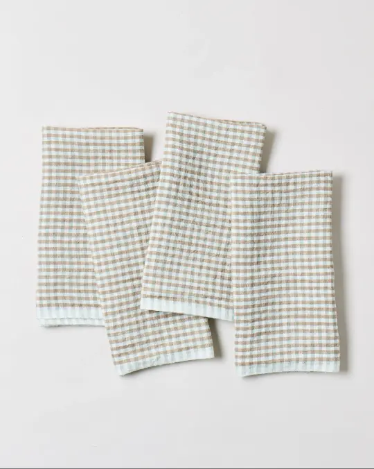 Farmhouse Gingham Napkins