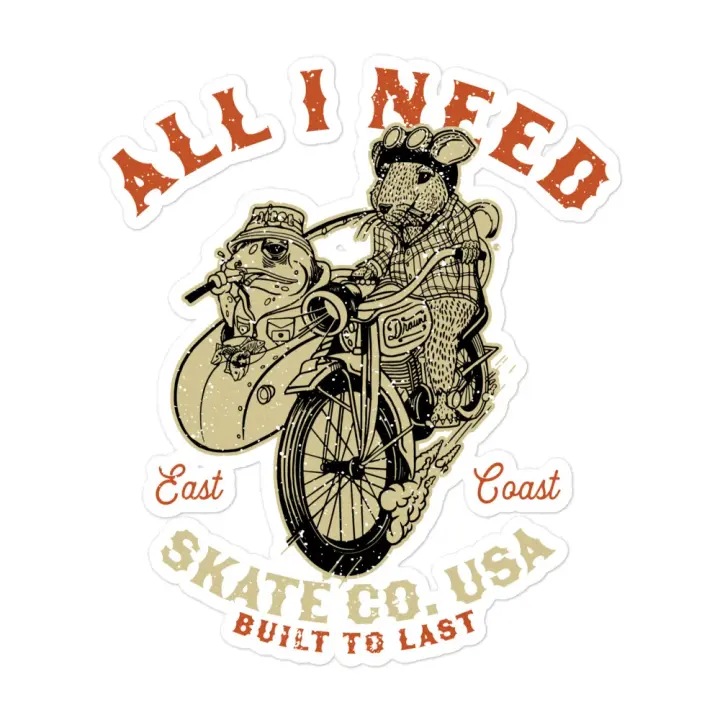 Built to last sticker