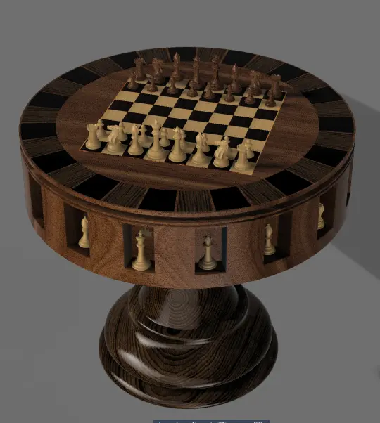 LIMITED EDITION Down Payment: Chess Table