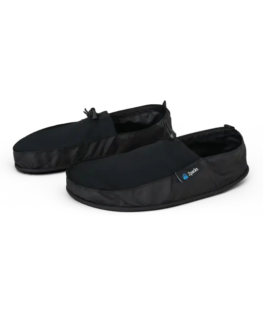 Bargain Deluxe Camp Shoes - Jet Black - Large