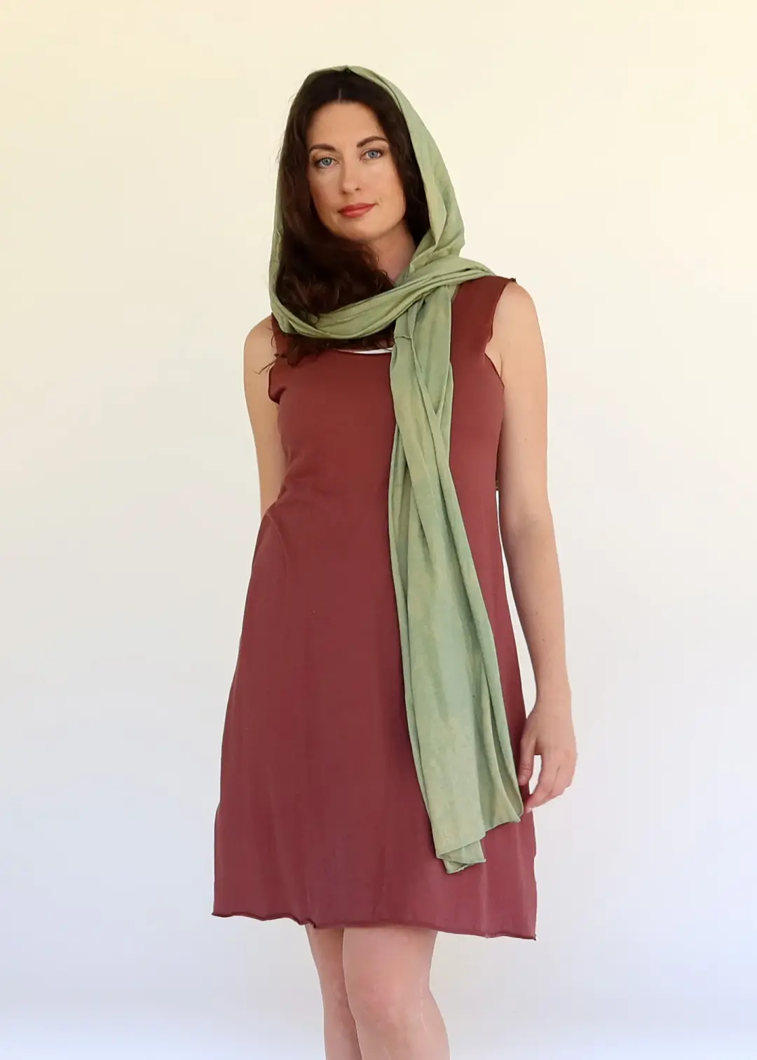 Hooded 2 Yard Scarf