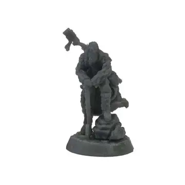 Male Trapper miniature 3d printed