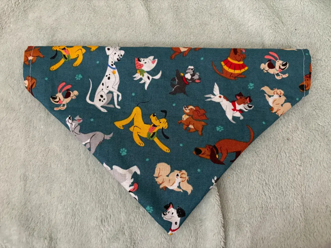 Cartoon Dog Collar Bandana