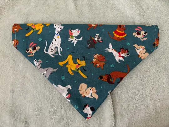 Cartoon Dog Collar Bandana