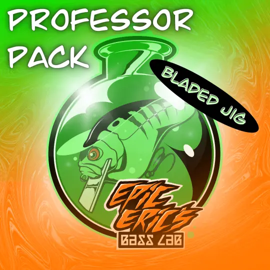 2026 Bass Lab Bladed Jig Professor Pack