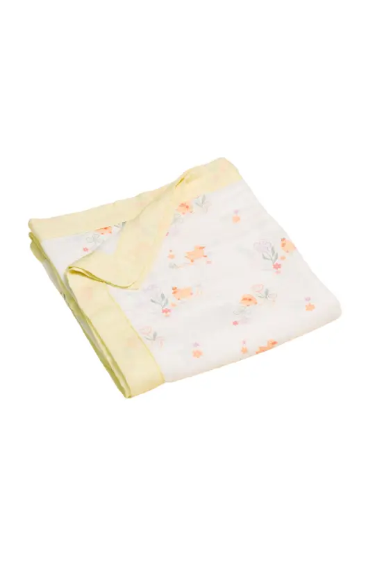 Bamboo Muslin Blanket - Go Ducky