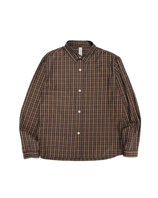 Another Aspect Another Shirt 4.0 Brown Check