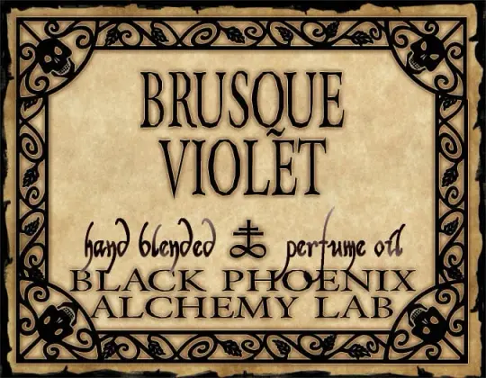 Brusque Violet Perfume Oil