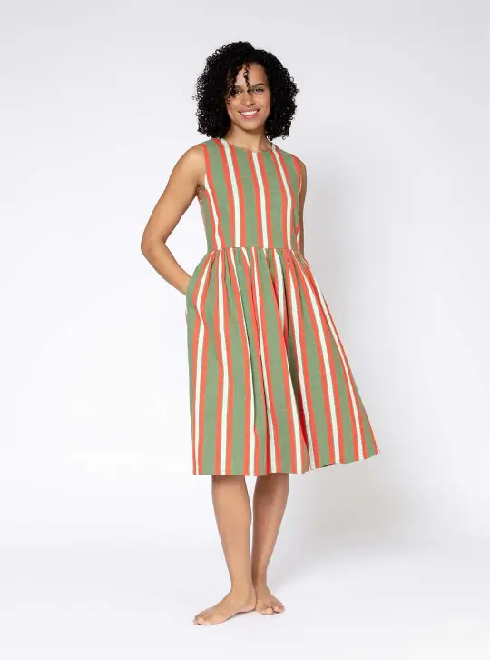 sample sale | cecelia dress fennel | XS