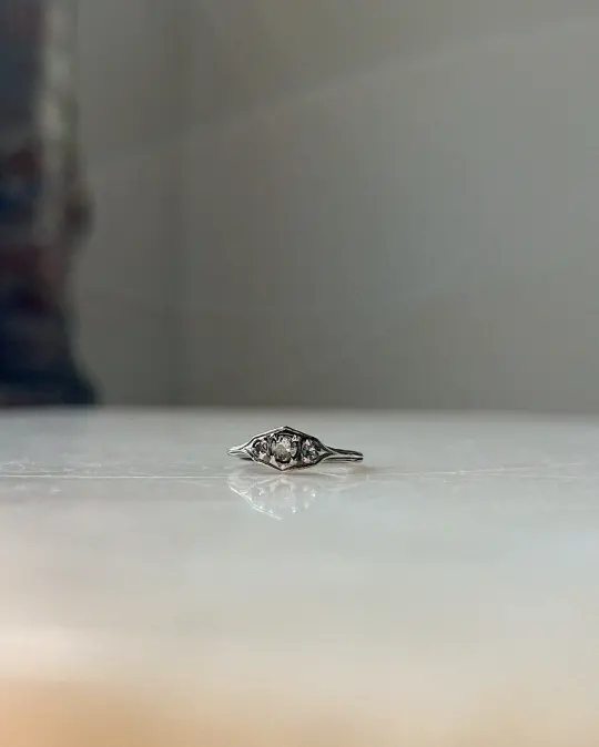 The Graces I // Aquamarine Sunstone // 6.25