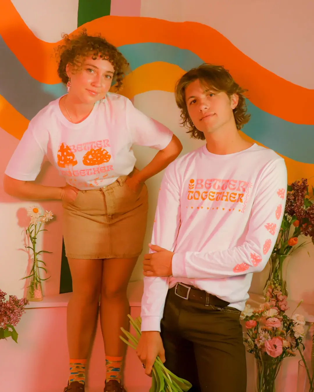 Mushroom Daughters Long Sleeve Tee.