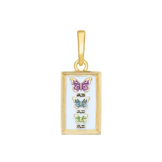 Butterfly Specimen Charm