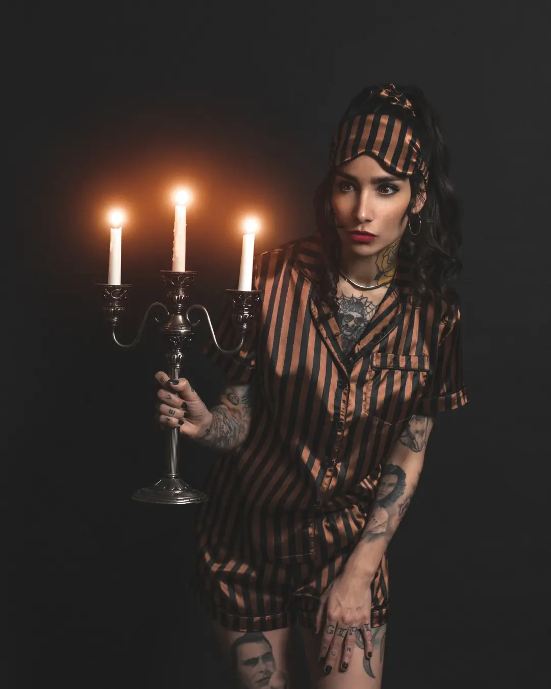 Glorious Mourning | 4-Piece Sleepwear Set