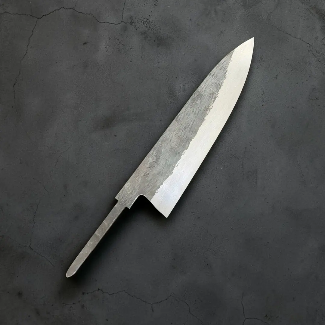 Isamitsu Aogami Super Kurouchi Tsuchime Gyuto 210mm — Blade Only