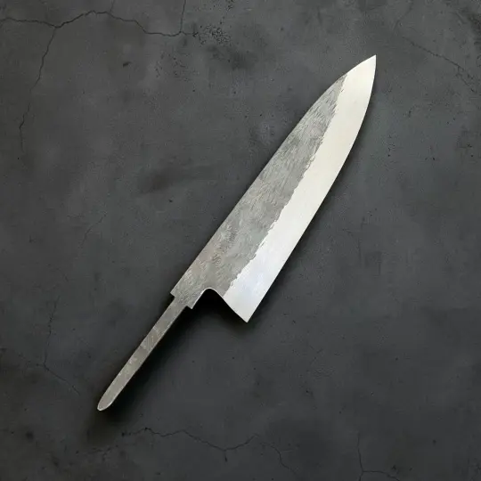 Isamitsu Aogami Super Kurouchi Tsuchime Gyuto 210mm — Blade Only