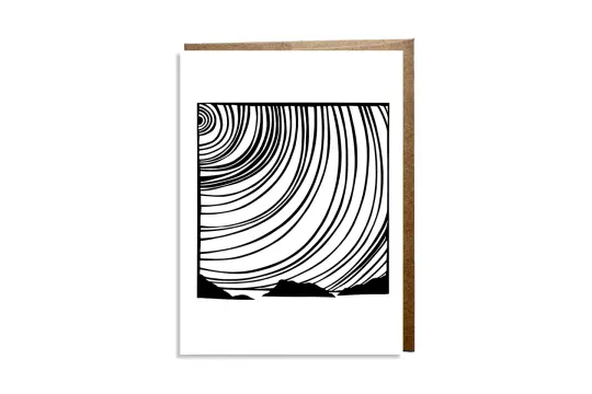 "Island Sky" card