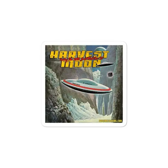 Harvest Moon Vinyl Bubble-Free Stickers | Available in 3 Sizes