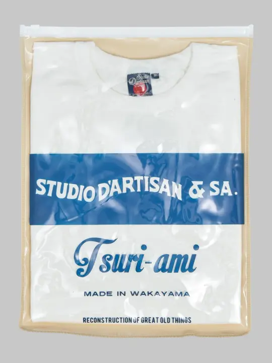 Studio D'Artisan 9913 Loopwheel T-Shirt White
