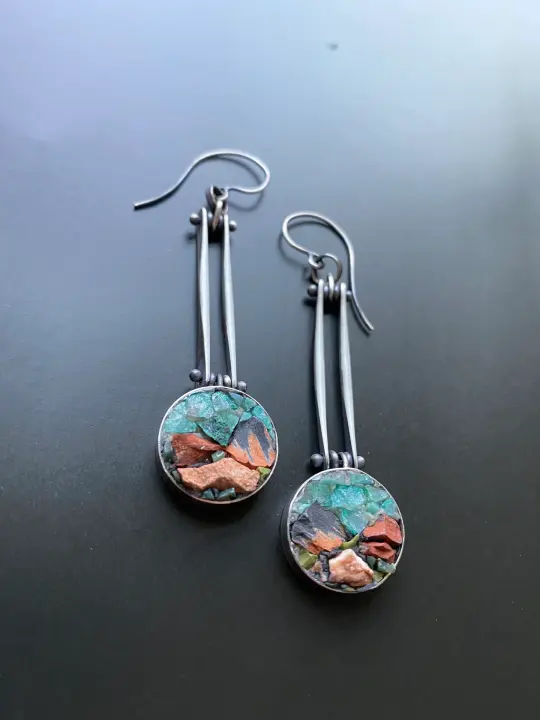 Sedona Micro Mosaic Earrings