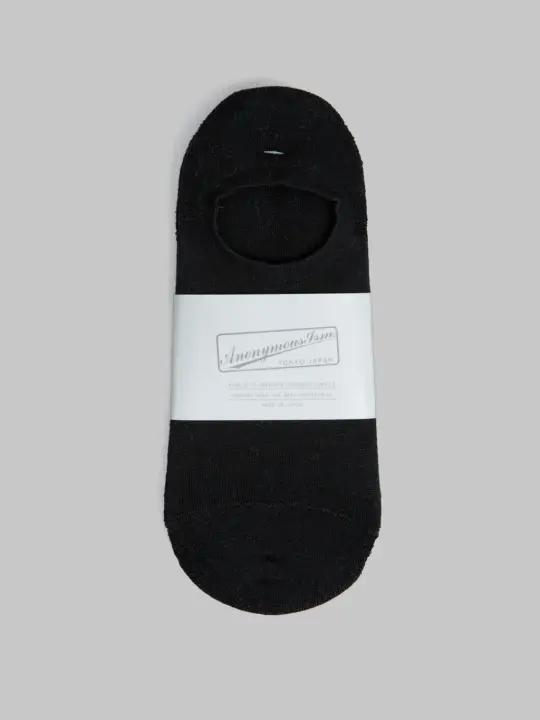 Anonymous Ism Cupro-Hg Invisible Socks Black (2Pack)