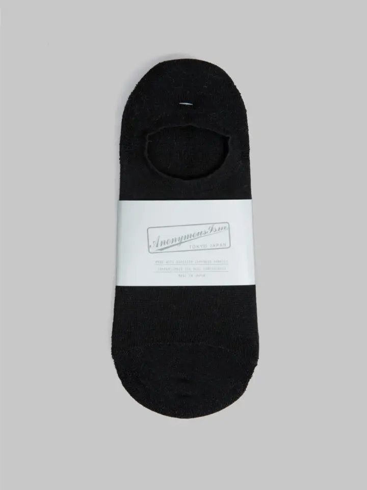 Anonymous Ism Cupro-Hg Invisible Socks Black (2Pack)